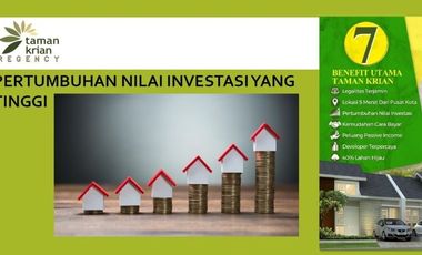Mewah, Taman Krian Regency, One Gate System | Br238 A