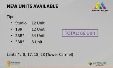 Apartemen Elegan M-Town Residence dengan Gaya Mewah di Gading Serpong