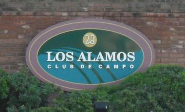 LOS ALAMOS CLUB DE CAMPO. UNICO LOTE EN VENTA. INMEJORABLE UBICACION!  1905 M2. MEJORAS.  RETASADO!!! U$S200.000