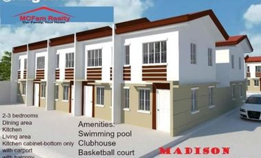Provision of 2 Bedrooms House & Lot for Sale in Madison Place Angono Rizal, contact Donald @ 0933825----