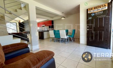 Renta Casa Semi Amueblada En Villa Marino La Cantera Celaya Gto. $9,000 Terreno: