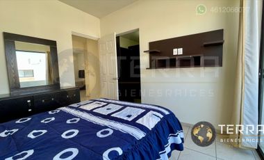Renta Casa Semi Amueblada En Villa Marino La Cantera Celaya Gto. $9,000 Terreno: