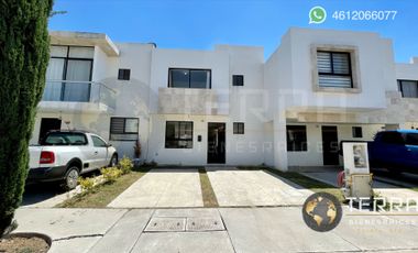 Renta Casa Semi Amueblada En Villa Marino La Cantera Celaya Gto. $9,000 Terreno: