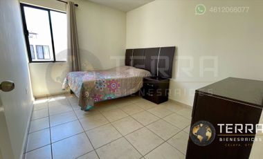 Renta Casa Semi Amueblada En Villa Marino La Cantera Celaya Gto. $9,000 Terreno: