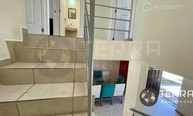 Renta Casa Semi Amueblada En Villa Marino La Cantera Celaya Gto. $9,000 Terreno: