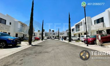 Renta Casa Semi Amueblada En Villa Marino La Cantera Celaya Gto. $9,000 Terreno: