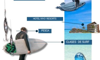 TERRENOS CON FRENTE DE PLAYA EN PALMARITO, PTO. ESC. OAX.