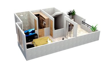 Casa en condominio Tipo C, Nicólas Romero