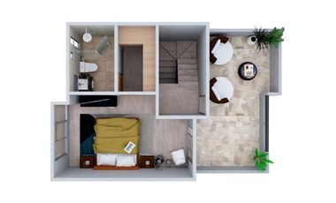 Casa en condominio Tipo C, Nicólas Romero