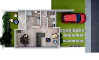 Casa en condominio Tipo C, Nicólas Romero