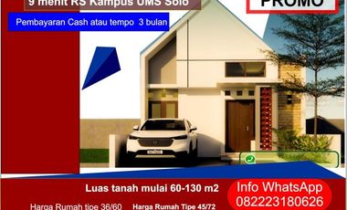 rumah kartasura rumah minimalis kartasura rumah UMS Solo Rumah Solo