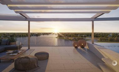 Departamento 2 Ambientes con Vista al Agua. 5° piso. Oceana, Nordelta.