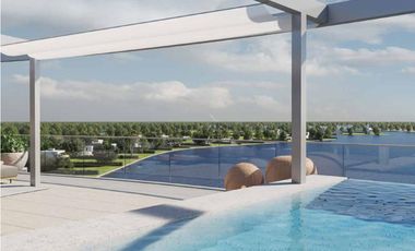 Departamento 2 Ambientes con Vista al Agua. 5° piso. Oceana, Nordelta.