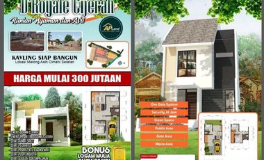 Hunian asri ala villa sejuk Murah bebas banjir di Cijerang melong asri