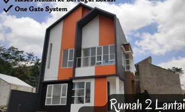 Rumah 2 Lantai di Pakisaji Malang