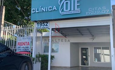 Consultorio Renta Colonia Hidalgo Culiacán  5,000 Enrcan RG1
