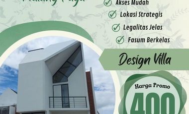 Rumah Mewah Konsep Villa di Tana Aliya Kota Malang