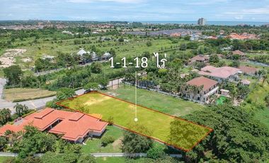 HOT DEAL Land Plot size 2070 sqm. for Sale at Palm Hills Golf Course.