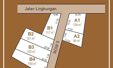 Tanah Kavling Sumedang Dekat Alun2 Sumedang Row Jl. 5 Meter