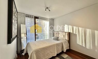 Depto arriendo amoblado 3 dormitorios 3D+2E+1B Las Condes