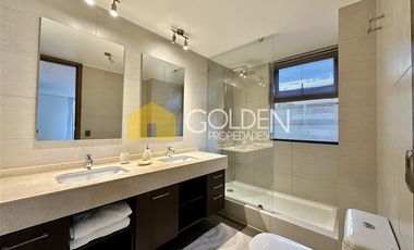 Depto arriendo amoblado 3 dormitorios 3D+2E+1B Las Condes