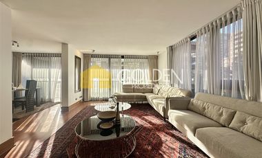 Depto arriendo amoblado 3 dormitorios 3D+2E+1B Las Condes