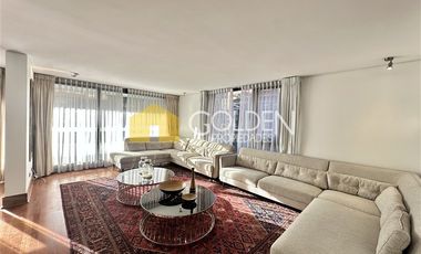 Depto arriendo amoblado 3 dormitorios 3D+2E+1B Las Condes