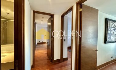 Depto arriendo amoblado 3 dormitorios 3D+2E+1B Las Condes