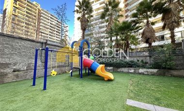 Depto arriendo amoblado 3 dormitorios 3D+2E+1B Las Condes