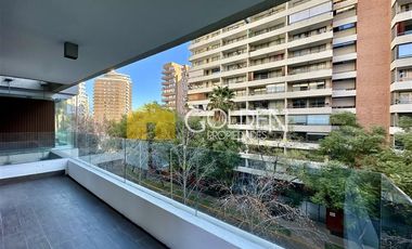 Depto arriendo amoblado 3 dormitorios 3D+2E+1B Las Condes
