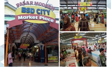 Ruko Investasi Terbaik di Pasar Modern Timur 2 BSD City