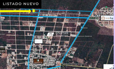 Terrenos Venta Mérida, Temozón Norte, urbanizado, entrega diciembre 2023