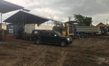 Jual Gudang Luas dan bagus di Jalan Raya PLN daerah Driyorejo Gresik