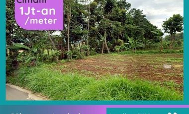 Tanah Kavling Cilame Indah, SHM 1 Jutaan angsur 12 X