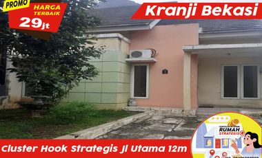 Cluster Strategis Hook Jl Utama dkt Stasiun Kranji Bekasi Tol Jakarta
