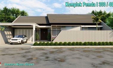 SEGERA MILIKI RUMAH FULL INTERIOR DAN KOLAM RENANG JALAN CEMARA KIPAS