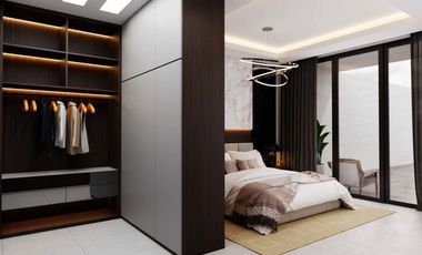 SEGERA MILIKI RUMAH FULL INTERIOR DAN KOLAM RENANG JALAN CEMARA KIPAS