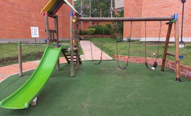 apartamento en arriendo en conjunto residencial santelmo piso 5. Cod A13863