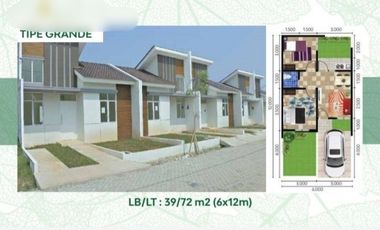 Perumahan modern Murah Fasilitas lengkap Parung Panjang,Bogor
