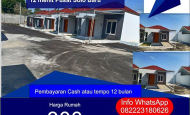 Rumah Solo Baru Rumah Murah Solo baru Rumah Klaster Solo Baru Rumah Baki sukoharjo
