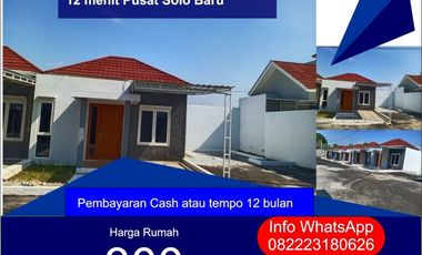 Rumah Solo Baru Rumah Murah Solo baru Rumah Klaster Solo Baru Rumah Baki sukoharjo