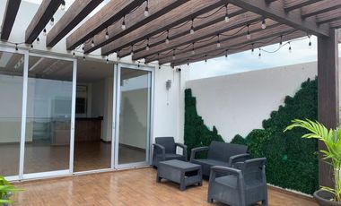 RENTA | DEPARTAMENTO ROOF GARDEN CERCA DEL DORADO EL CONCHAL