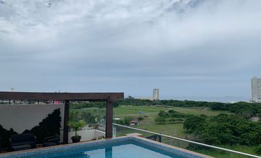 RENTA | DEPARTAMENTO ROOF GARDEN CERCA DEL DORADO EL CONCHAL