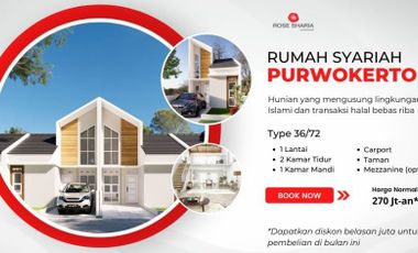 Perumahan Syariah Murah di Purwokerto, Jawa Tengah
