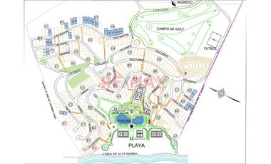 Venta De Terreno De Playa - Condominio Playa Honda