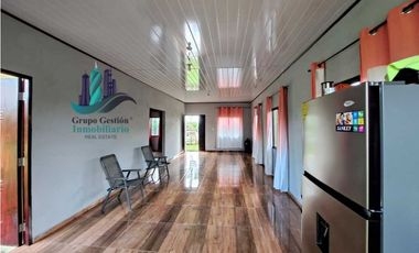 VENDO CASA 2HAB EN LOTE DE 800M2 LA ESTRELLA