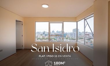 DEPARTAMENTO EN SAN ISIDRO EN VENTA