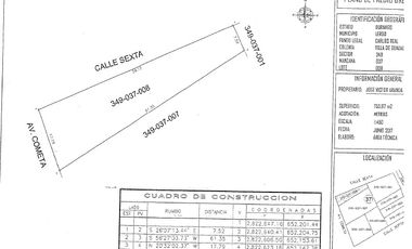 TERRENO EN VENTA EN VILLA GUADALUPE, LERDO DGO.