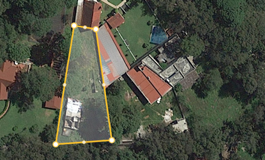 Terreno plano en Venta, 1,490  m2, en Fraccionamiento Granjas Mirador en Huitzilac, Mor.