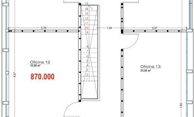 Oficina en Arriendo en Arturo Prat